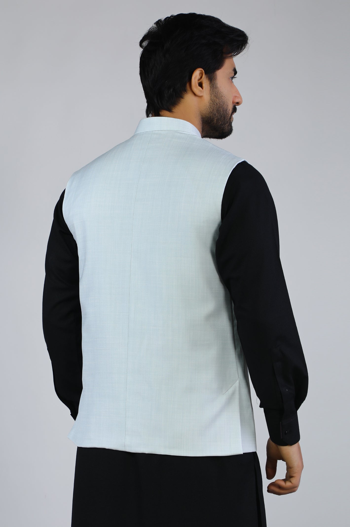 Sea Green Waist Coat - Diners