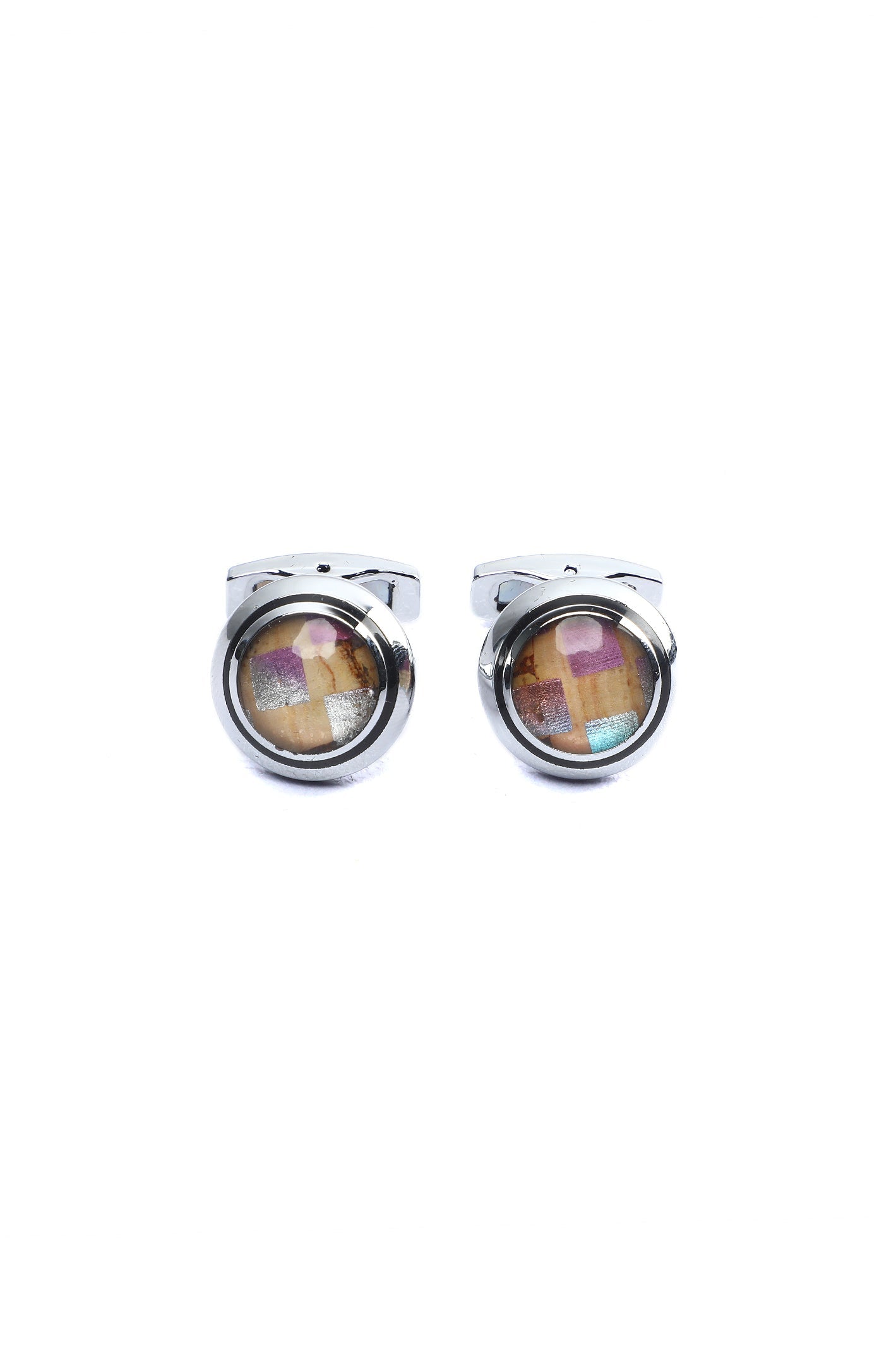 Diner's Luxury Cufflinks SKU: KA389-MULTI - Diners