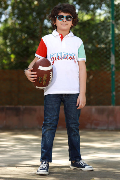 Boys Polo T-Shirt - Diners