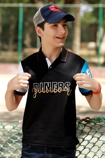Boys Polo T-Shirt - Diners