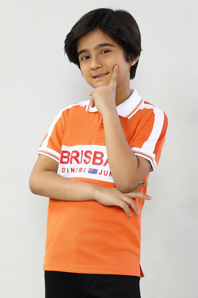 Boys Polo T-Shirt - Diners