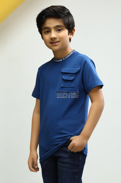 Boys Round Neck T-Shirt - Diners