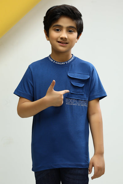 Boys Round Neck T-Shirt - Diners