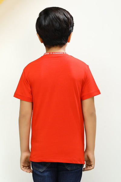 Boys Round Neck T-Shirt - Diners
