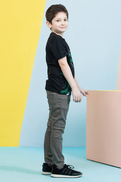 Boys Round Neck T-Shirt - Diners