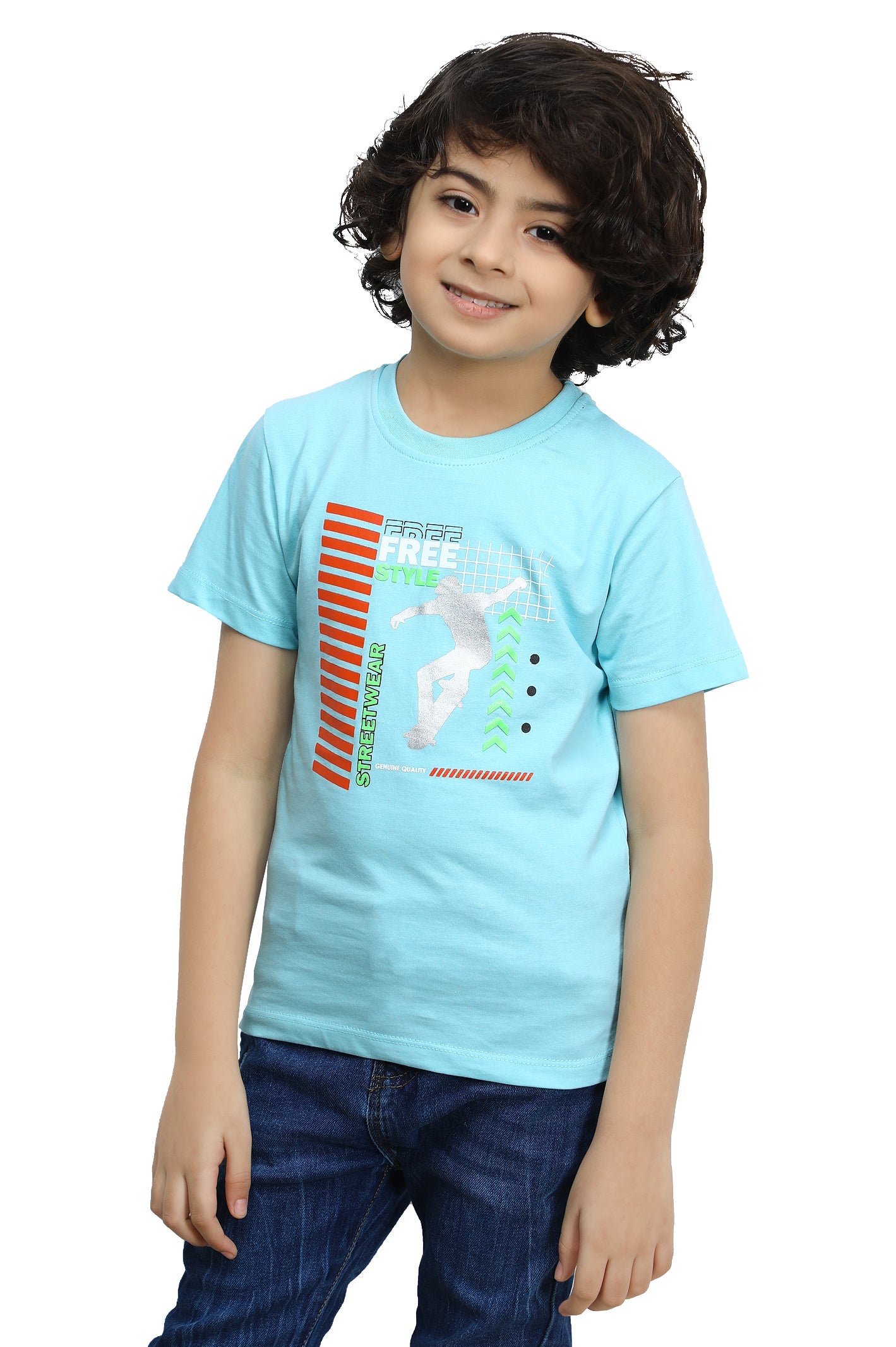 Boys Round Neck T-Shirt - Diners