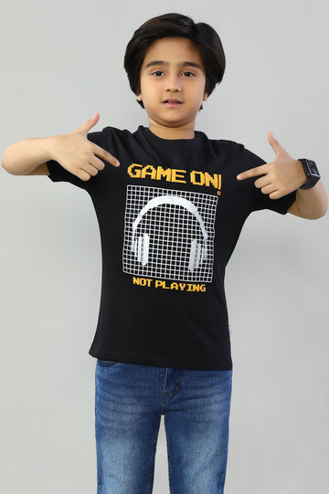 Boys Round Neck T-Shirt - Diners