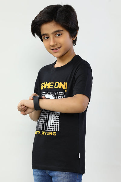Boys Round Neck T-Shirt - Diners