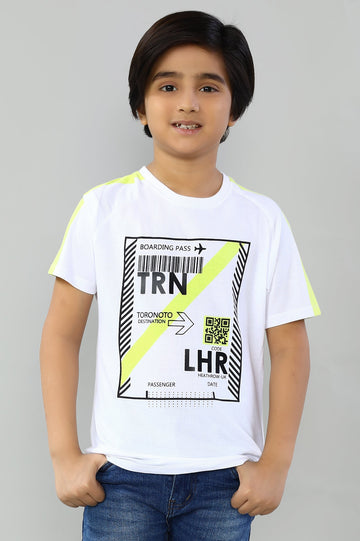 Boys Round Neck T-Shirt - Diners