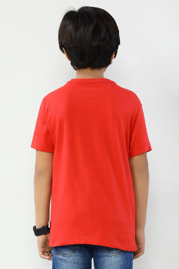 Boys Round Neck T-Shirt - Diners