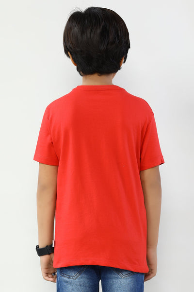 Boys Round Neck T-Shirt - Diners