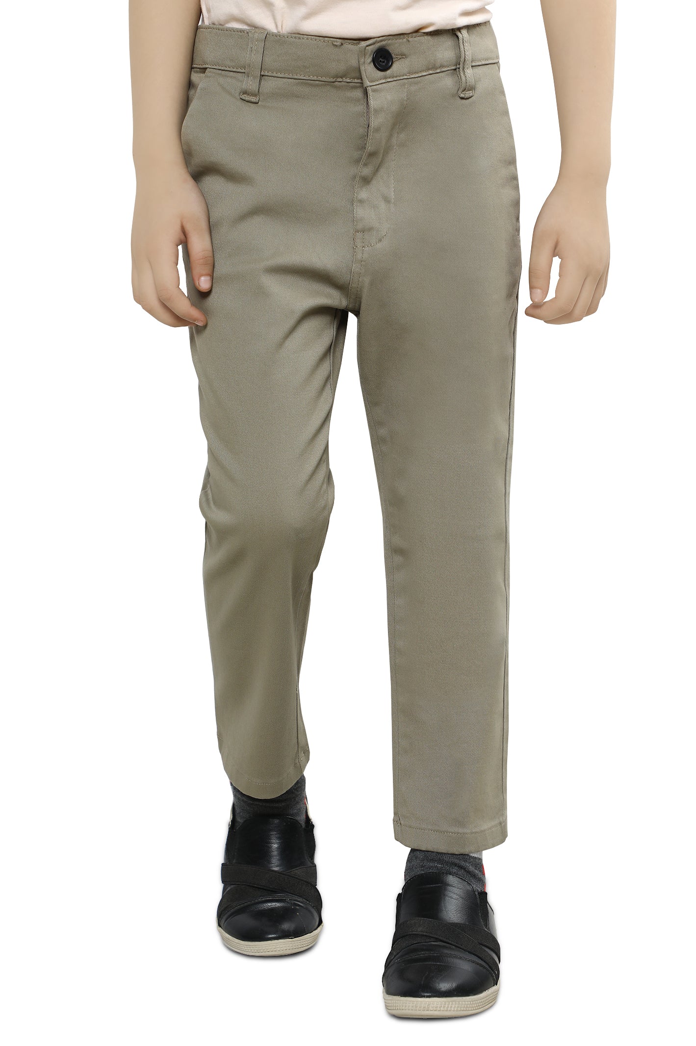 Trouser For Kids SKU: KBC-0399-BEIGE - Diners