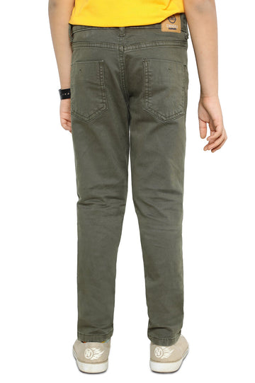 Trouser For Kids SKU: KBC-0411-OLIVE - Diners
