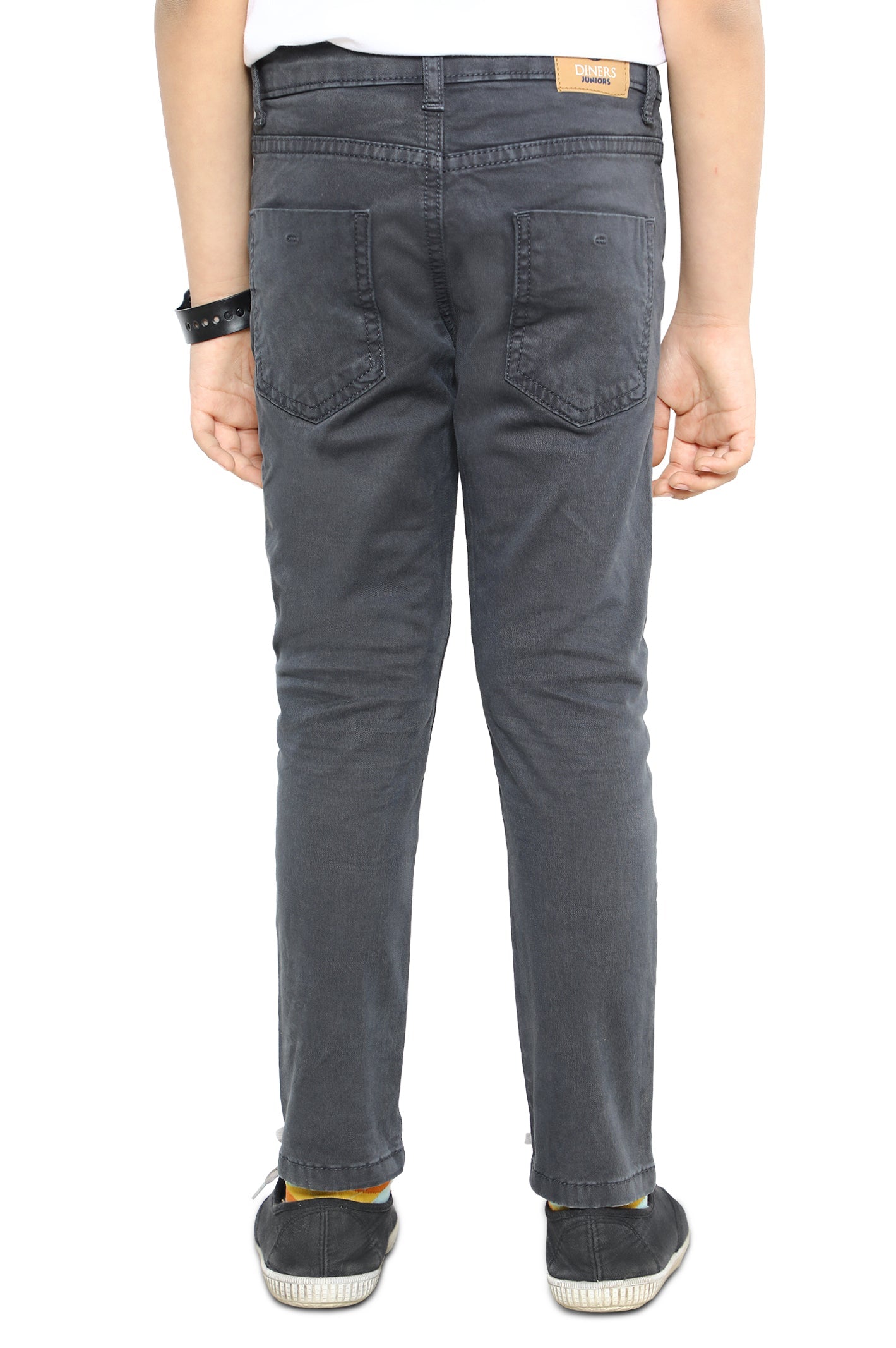 Trouser For Kids SKU: KBC-0413-CHARCOAL - Diners