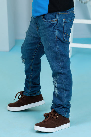 Denim Trouser for Boys - Diners