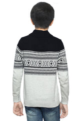 Boys Sweaters In Black SKU: KBE-0169-BLACK - Diners