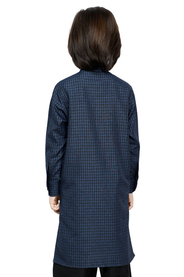 Boys Shalwar Suit SKU: KBH-0112-BLUE - Diners