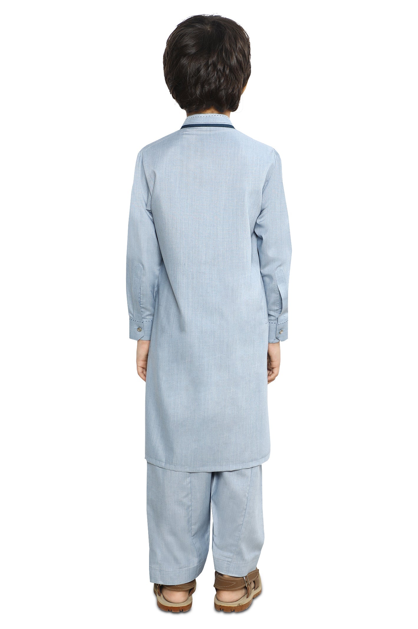 Boys Shalwar Suit SKU: KBH-0160-BLUE - Diners