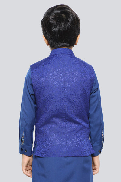 Boys Royal Blue WaistCoat 