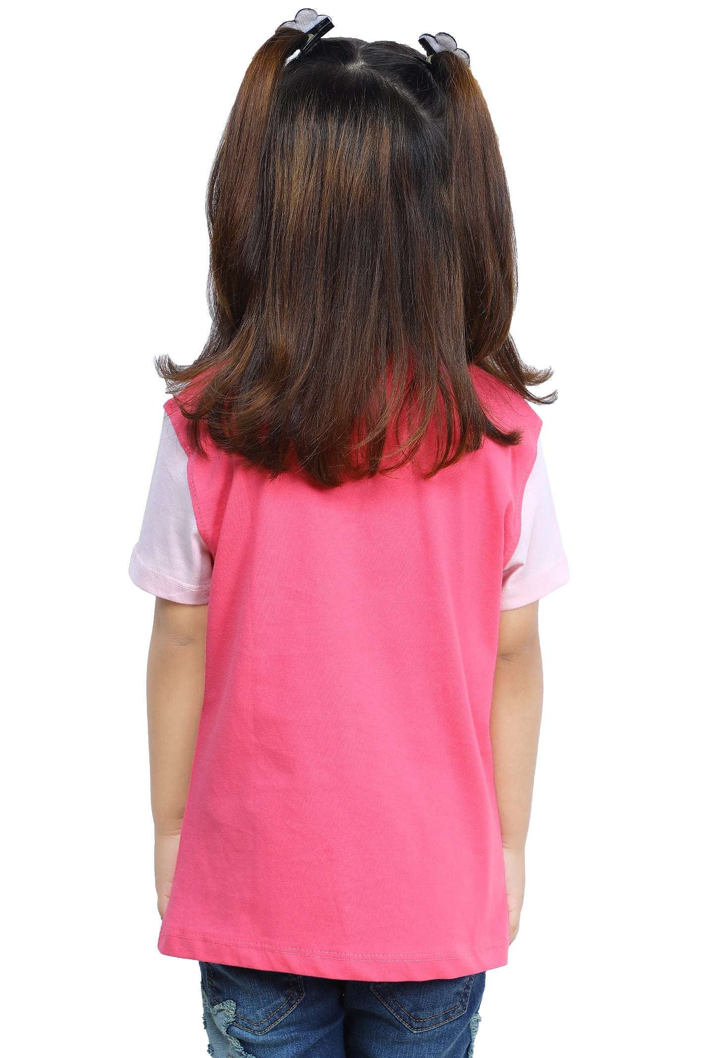 Girls T-Shirt In Fuchsia SKU: KGA-0253-FUCHSIA - Diners