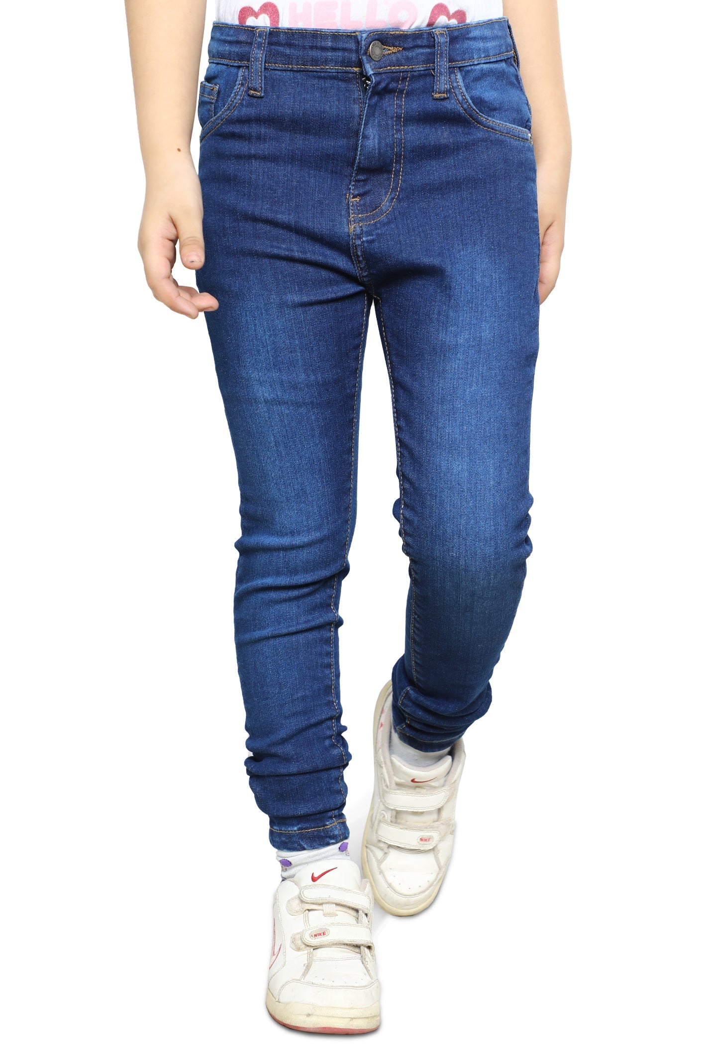 Trouser For Girls SKU: KGC-0243-BLUE - Diners