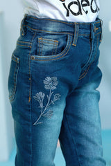 Trouser For Girls SKU: KGC-0262-BLUE - Diners