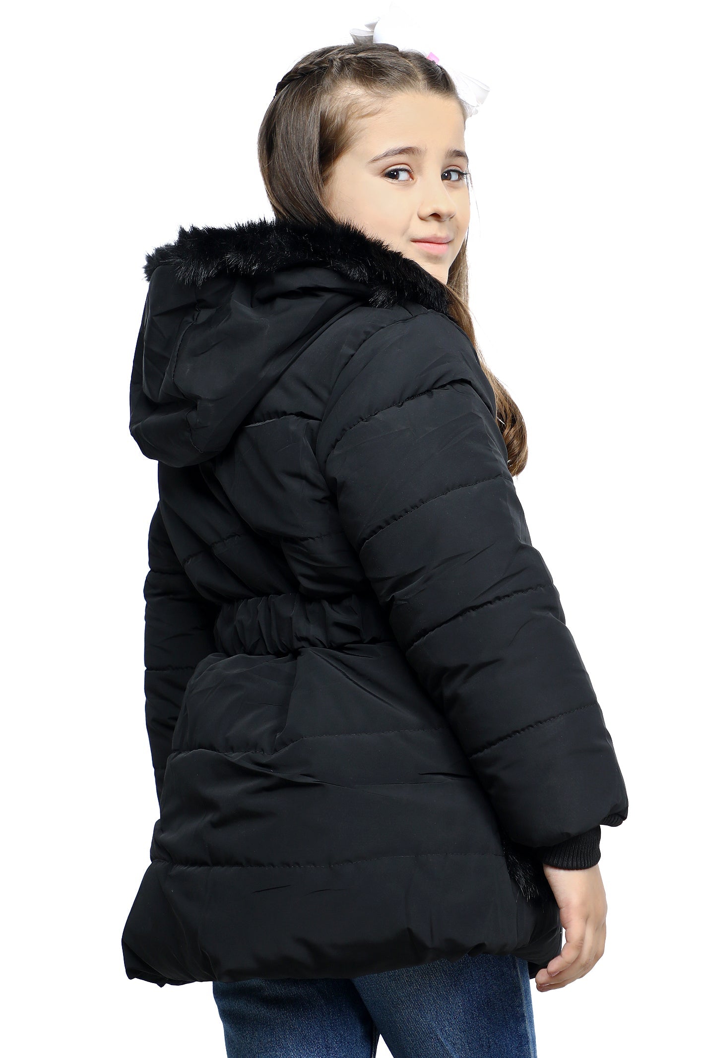 Girls Jackets SKU: KGF-0154-BLACK - Diners