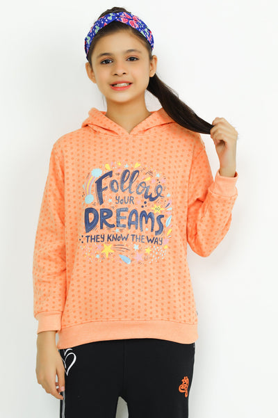 Girls Hoodie - Diners