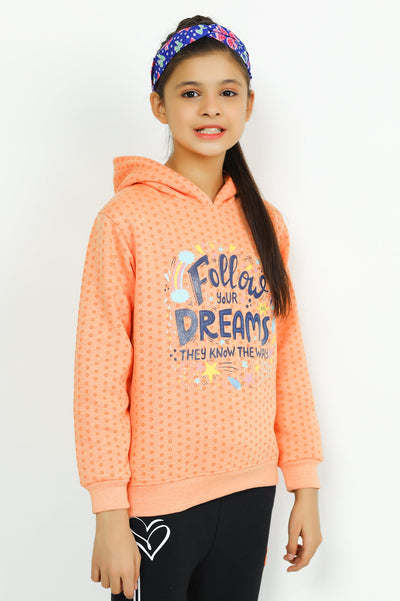 Girls Hoodie - Diners