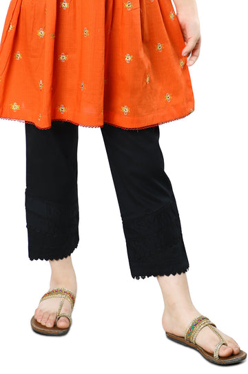 Bottom For Girls In  SKU: KGKB-0045 BLACK - Diners