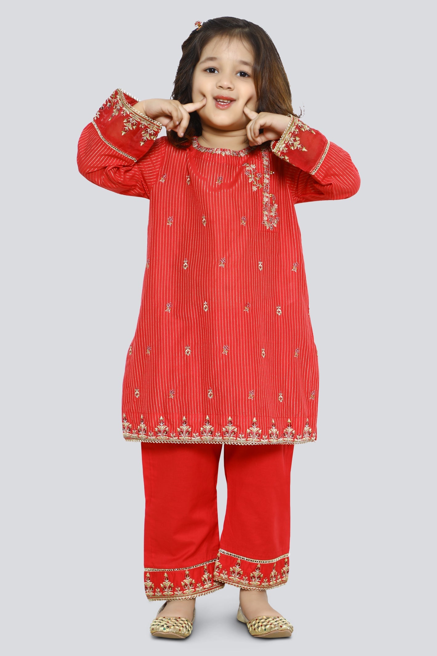 Girl's 2 Pcs Suit - Diners