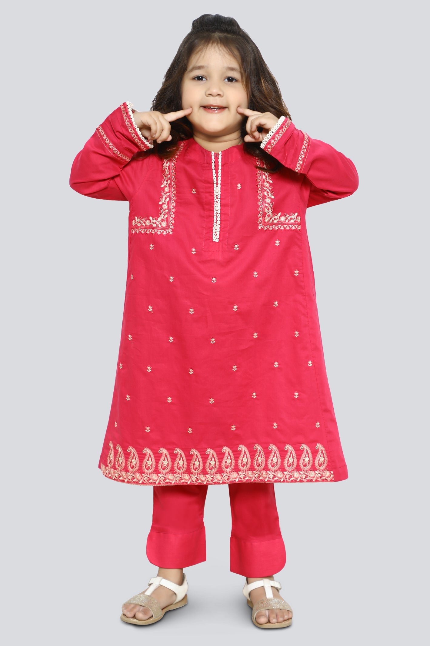 Girl's 2 Pcs Suit - Diners