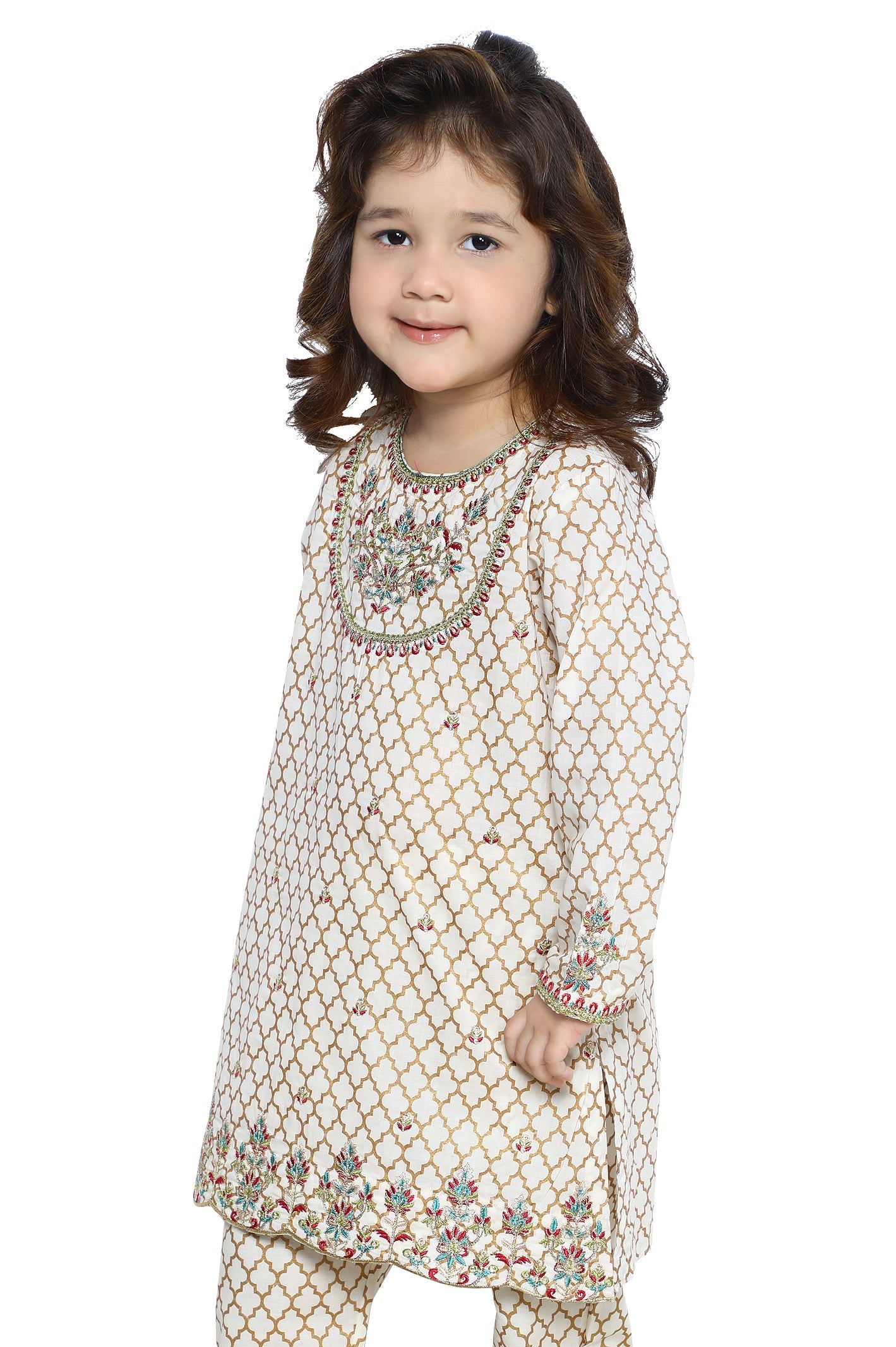 Girls 2 Pcs Suit - Diners