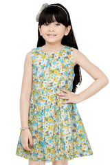 Girls Frock in Yellow SKU: KGL-0329-YELLOW - Diners