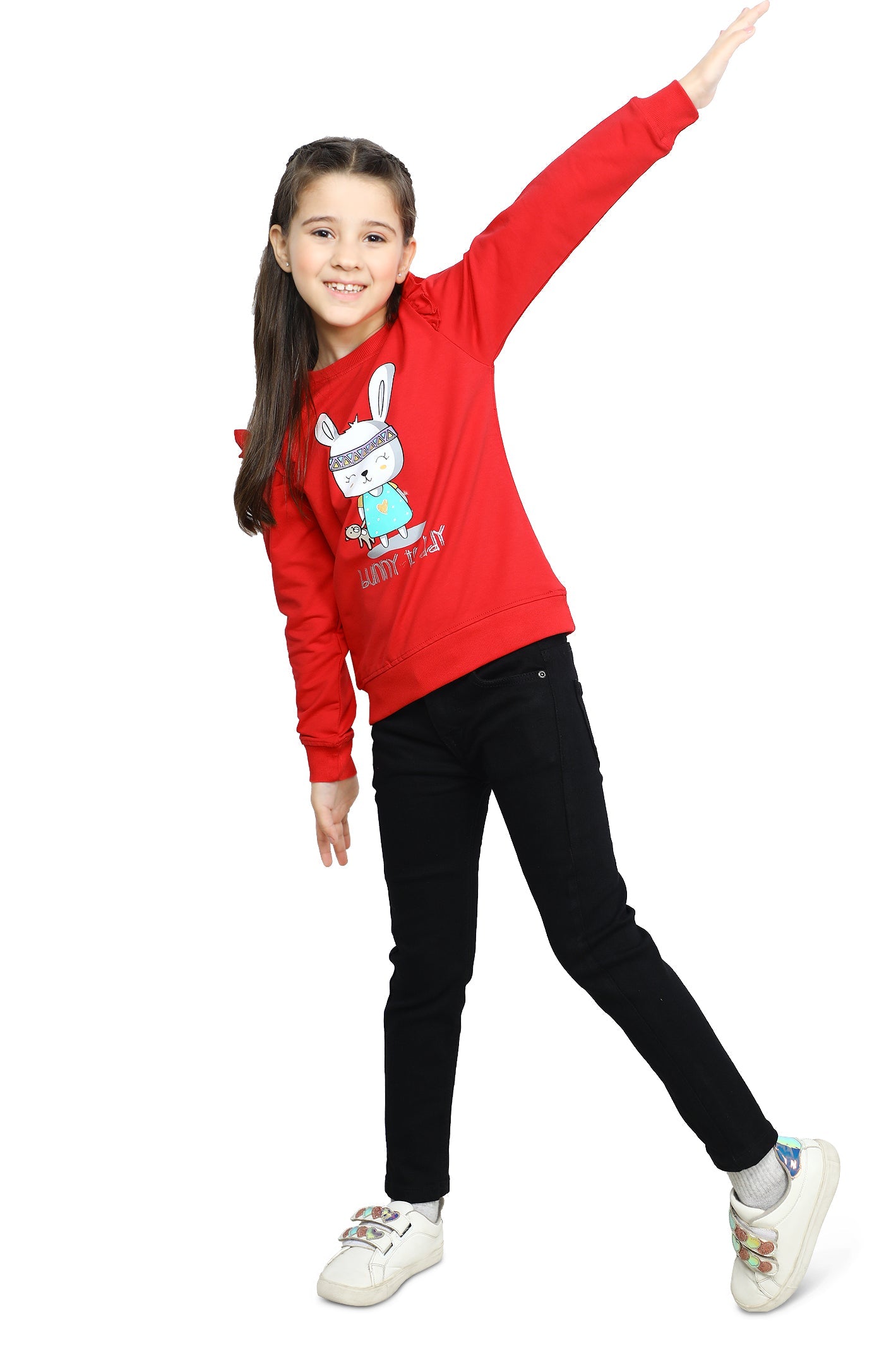 Girls Sweatshirt SKU: KGP-0005-RED - Diners