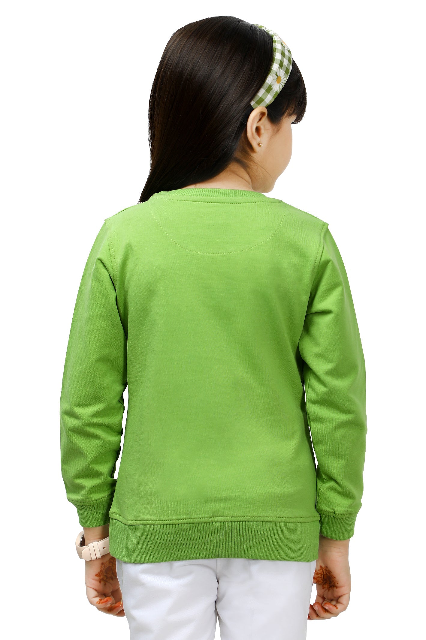 Girls Sweatshirt SKU: KGP-0012-GREEN - Diners