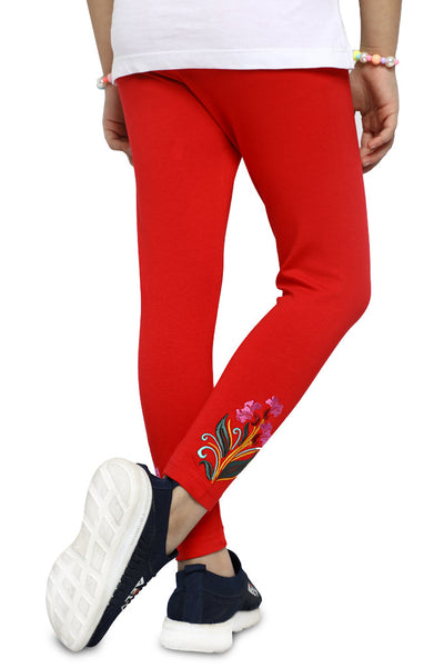 Tights For Toddler Girls In Red SKU: IGT-0002-RED - Diners