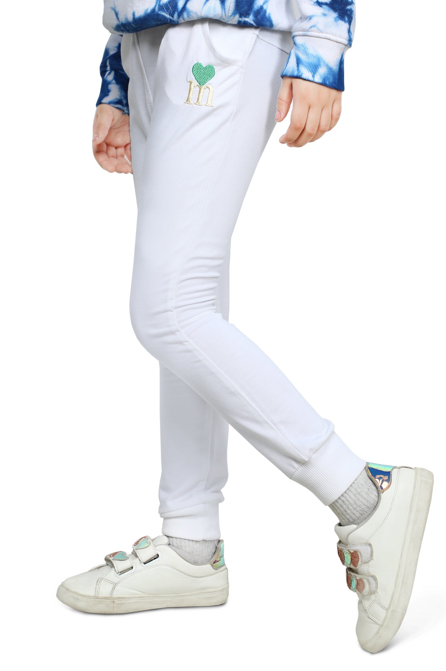 Trouser For Girls SKU: KJP-0003-WHITE - Diners