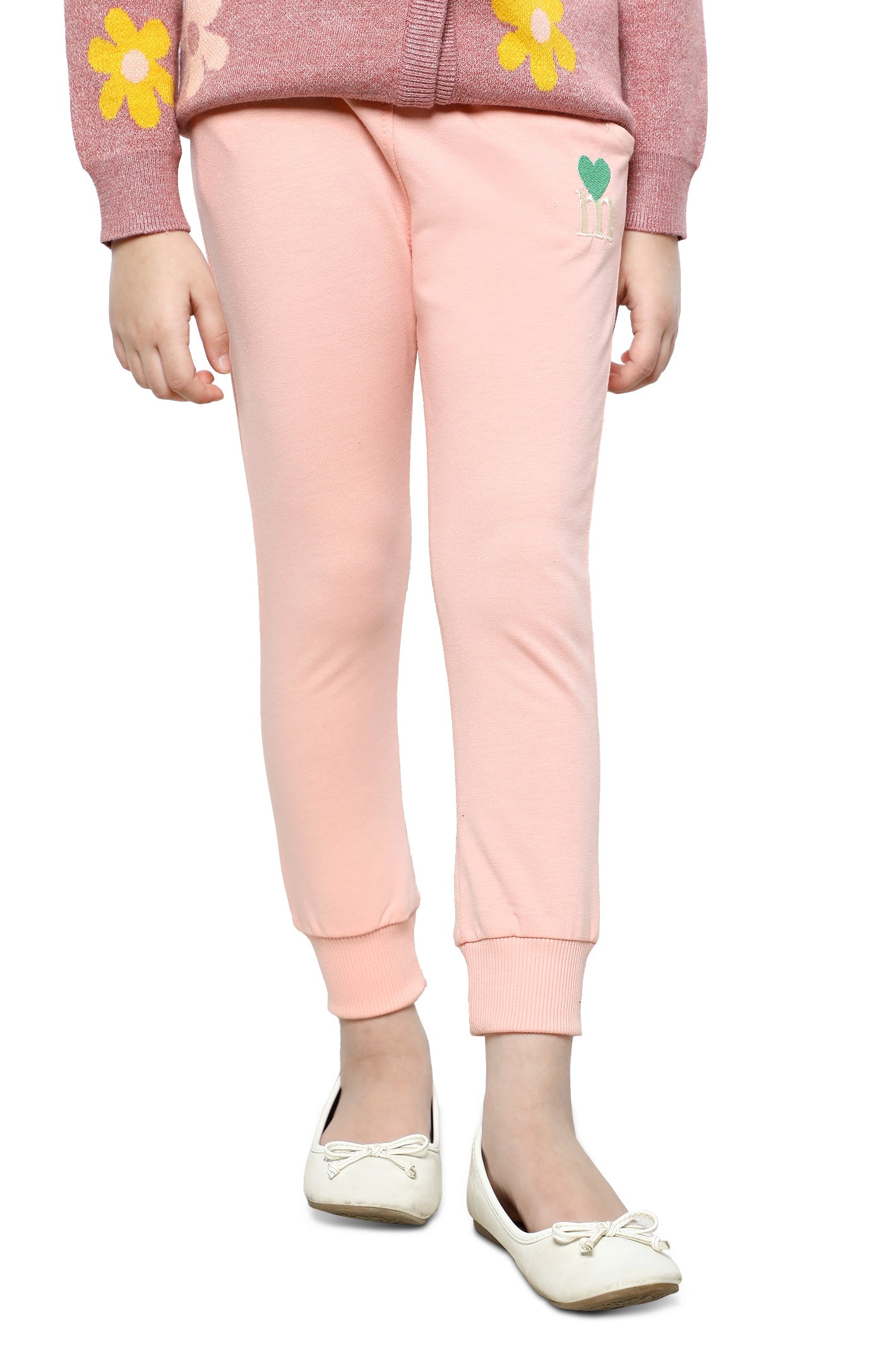 Trouser For Girls SKU: KJP-0003-PEACH - Diners