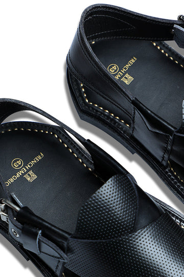 French Emporio Men Sandal SKU: PSLD0011-Black - Diners