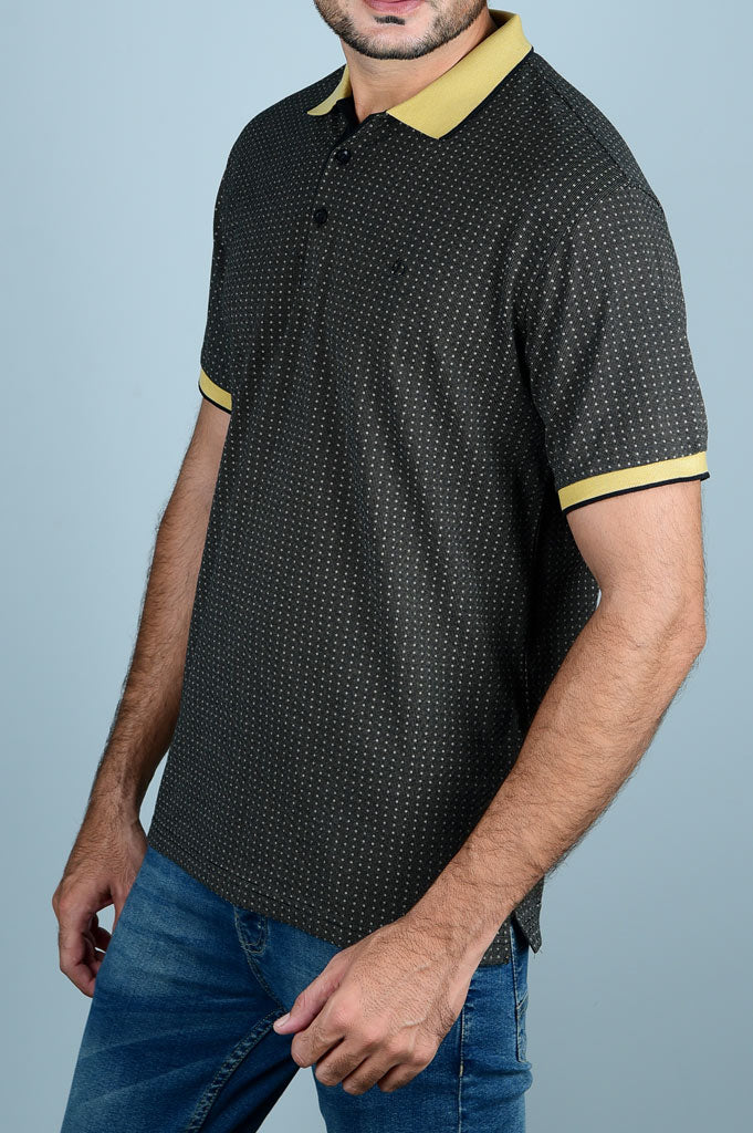 Diner's Men's Polo T-Shirt SKU: NA650-Black - Diners