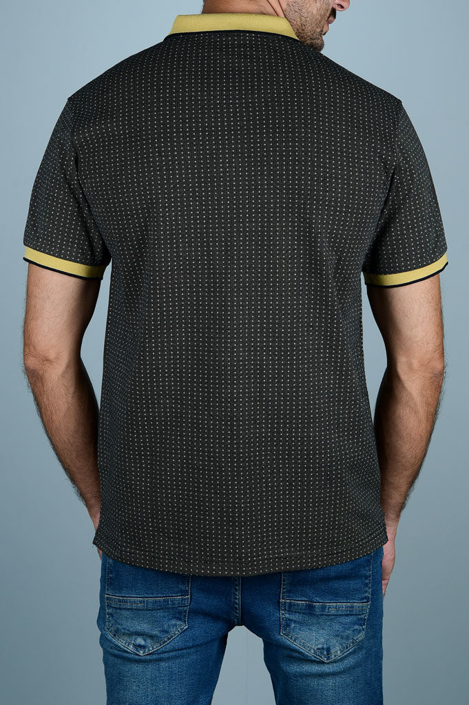 Diner's Men's Polo T-Shirt SKU: NA650-Black - Diners