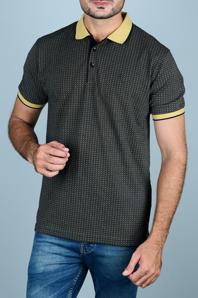 Diner's Men's Polo T-Shirt SKU: NA650-Black - Diners