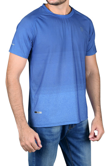 ROUND NECK T-SHIRT - NA643- R-Blue - Diners