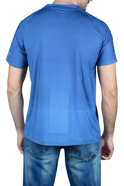 ROUND NECK T-SHIRT - NA643- R-Blue - Diners
