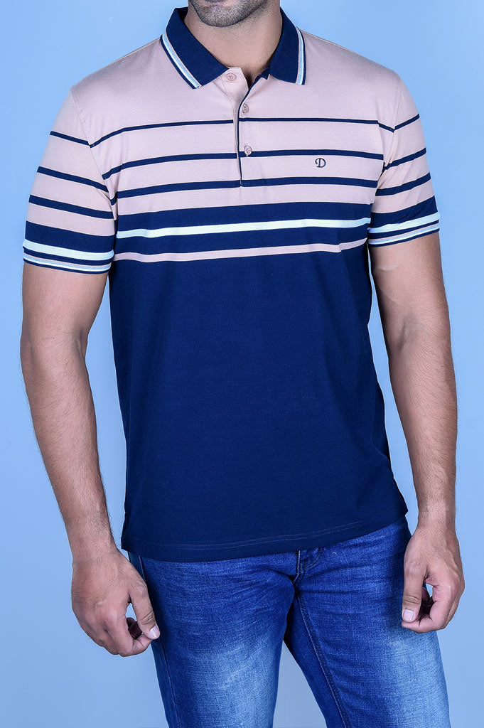 Diner's Men's Polo T-Shirt SKU: NA651-FAWN - Diners
