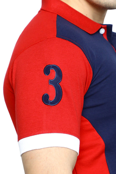 Diners Mens Polo T-Shirt SKU: NA715-RED - Diners
