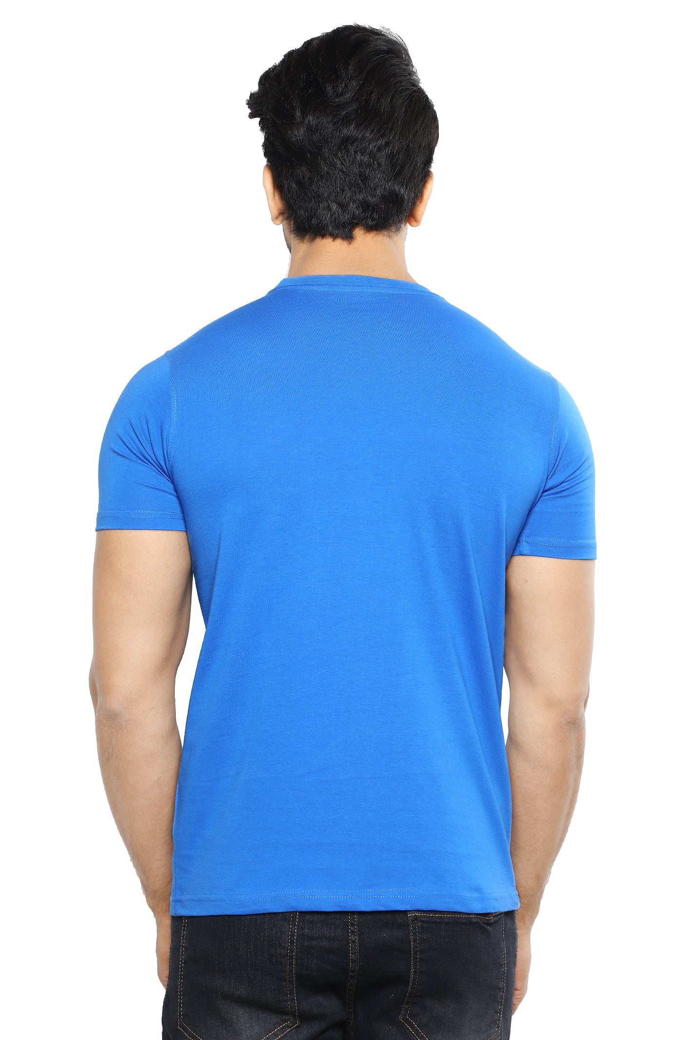 Diners Men's Round Neck T-Shirt SKU: NA815-R-BLUE - Diners