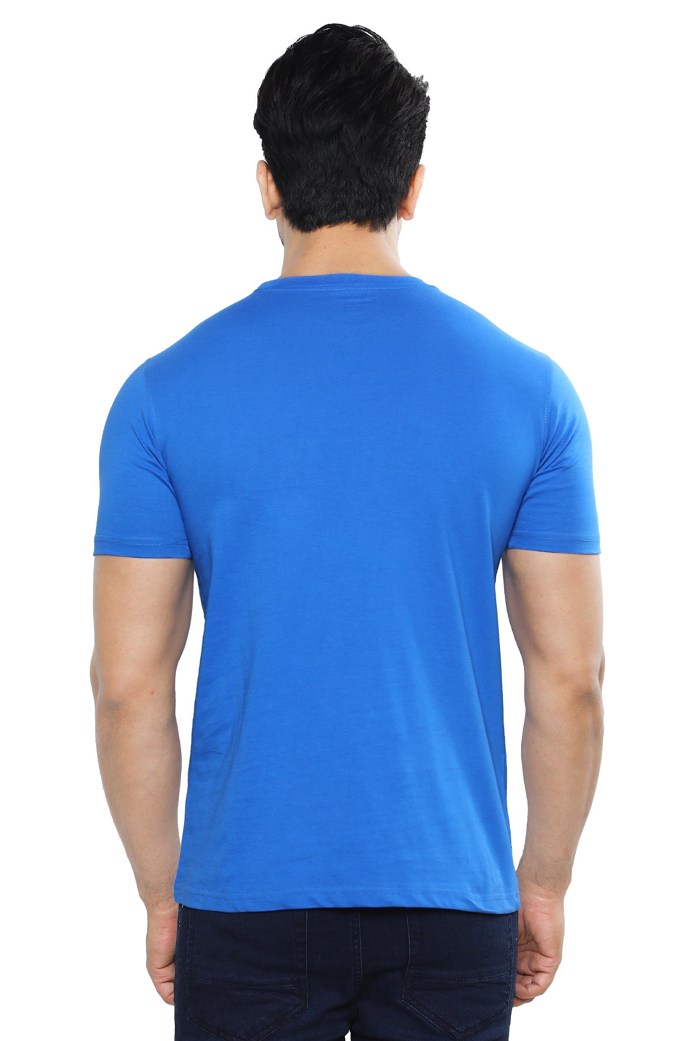 Diners Men's Round Neck T-Shirt SKU: NA816-R-BLUE - Diners