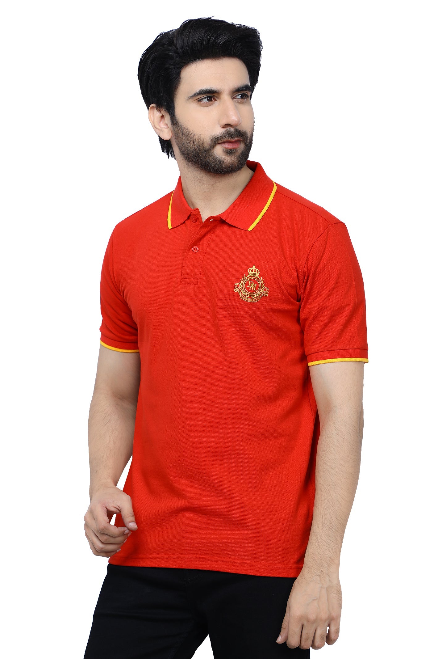 Diners Men's Polo T-Shirt SKU: NA830-RED - Diners